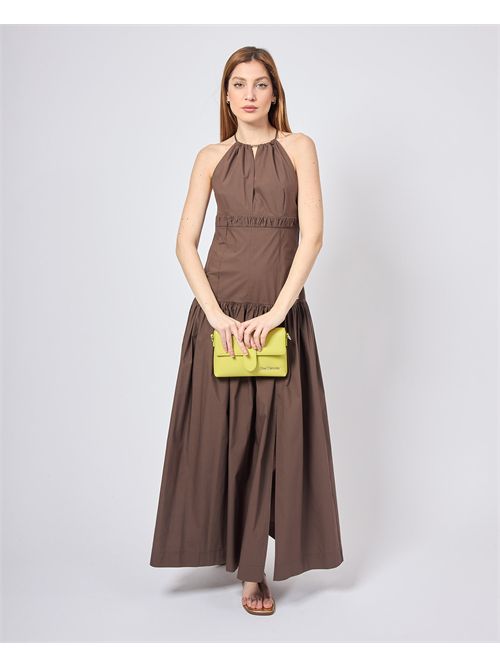 Patrizia Pepe long dress with slit PATRIZIA PEPE | 2A2949-A570B825